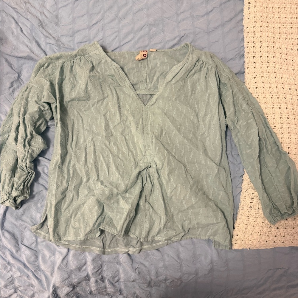 Elegant Teal Women's Top